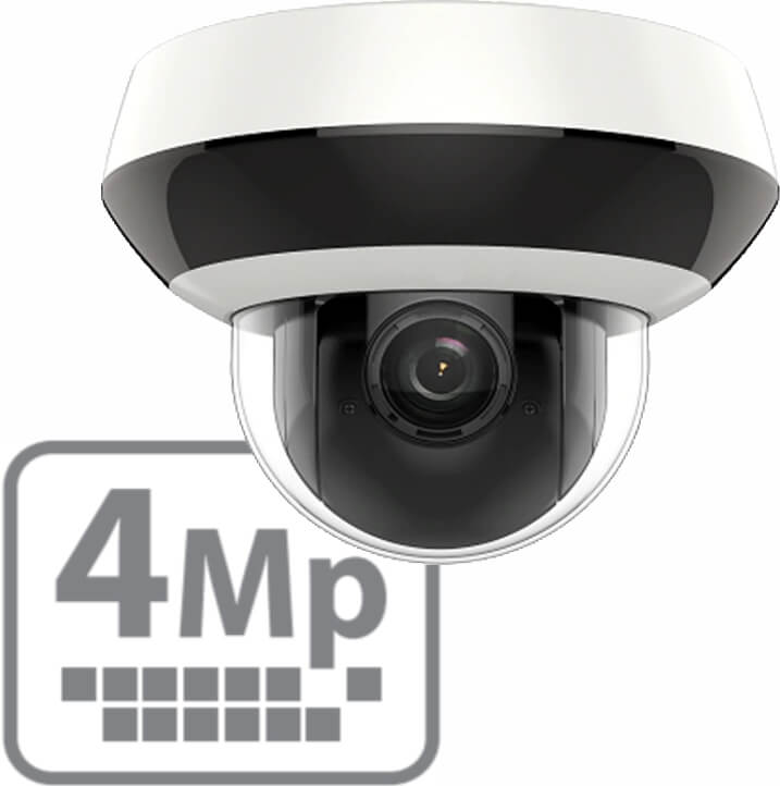 Pan-Tilt-Zoom (PTZ) Kamera mit 4MP